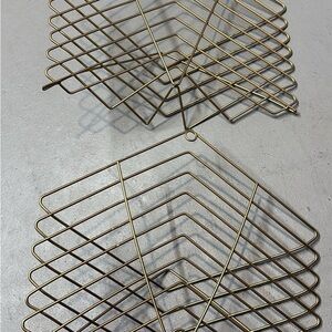 Gold Geometric Wall Decor